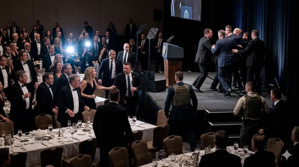 Trump Assassination Attempt Video Released What the Footage Shows at the Correspondents' Dinner