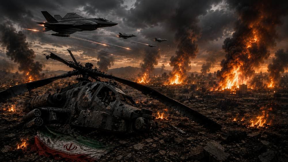Ceasefire Is Crumbling- US Launches Massive New Strikes on Iran After Apache Helicopter Shot Down