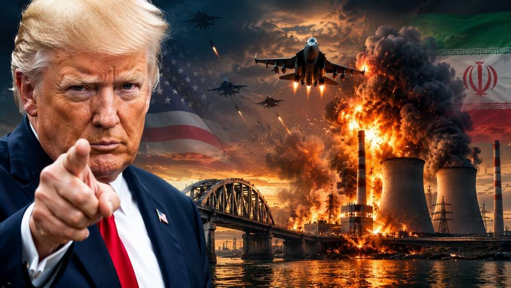 Trump Threatens to Hit Iran's Bridges and Power Plants Next Week Unless Tehran Talks