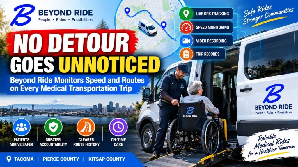 Beyond Ride Monitors Speed and Routes on Every Medical Transportation Trip